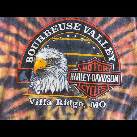 Vintage single stitch Harley Davidson tshirt - Picture 4 of 6